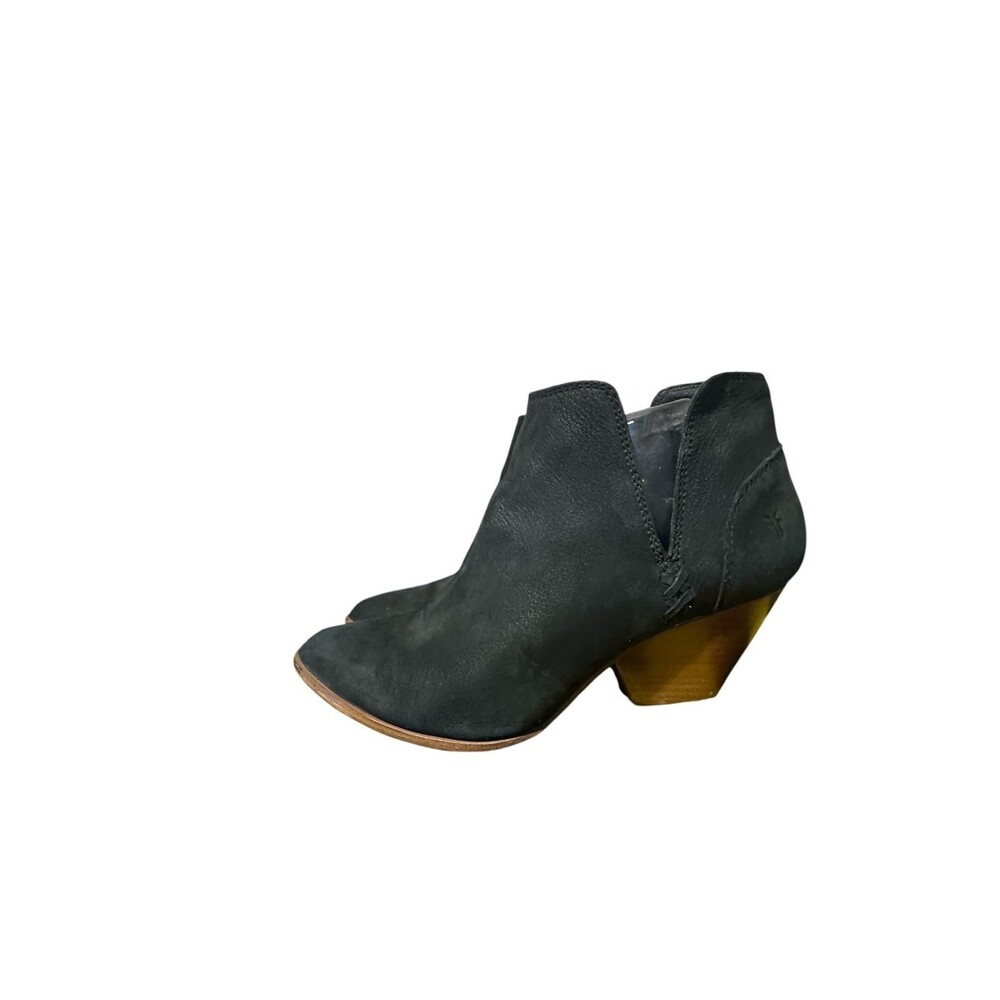 Frye Women's Reina Cut Out Booties Size 9 M Heeled Boho Punk Pointed Toe Slip On